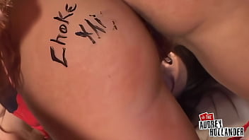 Leila and audrey take dicks in gaping gangbang chaos