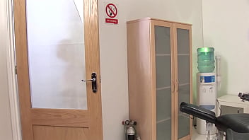 A gynecological consult turns into a threesome fuck with a patient a nurse and a doctor