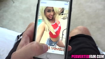 Stepdaughter sends me her naked pics