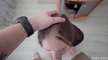 Up and suck morning facefuck training for a good girl