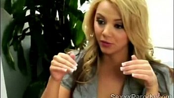 Brunette boss loses her mind with a hunky black stud in xxx parody2 1