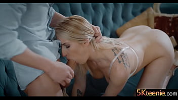 Serve your penis with sloppy tongue and hands