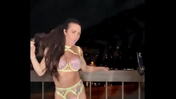 Dancing all night with just my lingerie where we going next #linkinbio #contentcreator #lingerie#modeling realninad