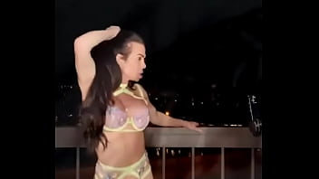 Dancing all night with just my lingerie where we going next #linkinbio #contentcreator #lingerie#modeling realninad