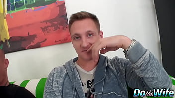 Cum thirsty wife jessica malone makes her cuckold watch