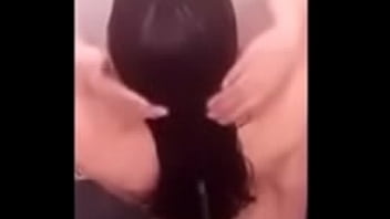 Pissing on girlfriends head