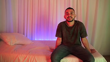 Brunette with big tits fucks step bro