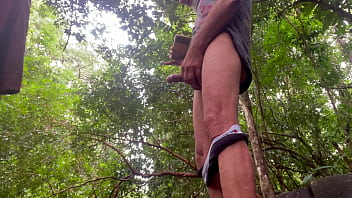 She lost in the forest if you help me i'll suck your cock and you cum in my mouth