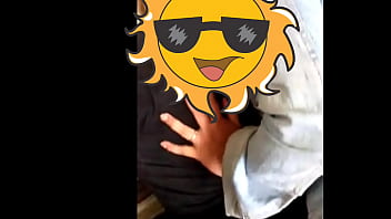 My step cousin riding on me hard fuck homenade sex