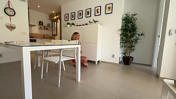 Stepsister plowing orgasms from blowjob part 2