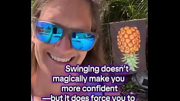Swinging won’t instantly make you confident but it will absolutely make you confront every insecurity you’ve been ign
