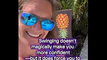 Swinging won’t instantly make you confident but it will absolutely make you confront every insecurity you’ve been ign