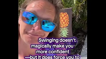 Swinging won’t instantly make you confident but it will absolutely make you confront every insecurity you’ve been ign