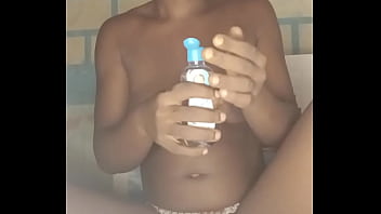 Crazybitch enjoying her own company when left alone