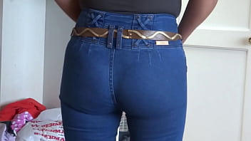 After fucking i pull up my jeans to receive big cumshots in my ass