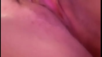 Pussy play with light squirt tease