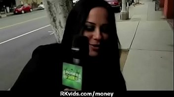 Sexy teen nails her butt on hard dick for cash 13