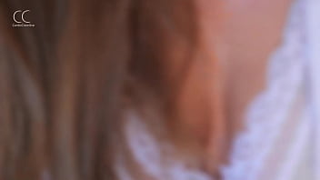 Stella cardo sucks a big dildo and shows how her pussy gets wet