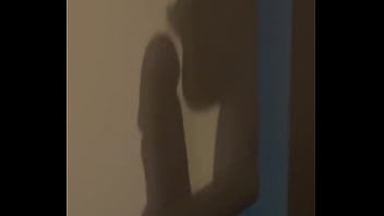 The shadow reflects her sucking his cock The shadow reflects her sucking his cock