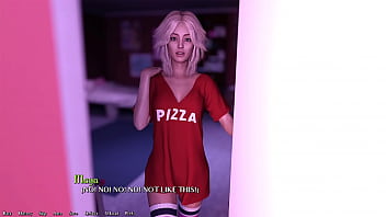 Being a dik #37 hot pierced blonde lesbian sorority girl gives me a tight thighjob inside her dorm room until i cum hard on her bag