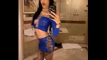 Here’s me before getting stuffed with 3 cocks then covered in piss