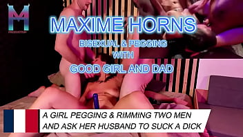 Raw passion with good deep rimming bi exploration and vibrating pegging that leads to explosive orgasms don