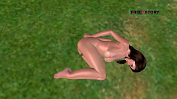 An Animated 3d Cartoon Porn Video Of A Cute Girl Laying On Ground And Masturbating Using Cucumber thumbnail