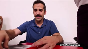 Busty p i 's sharing clients lonely dick