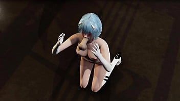 Rei ayanami blowjob and facial