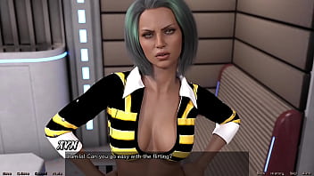 Stranded in space #80 military girl with big tits loves femdom