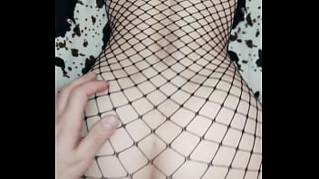 Skinny wife in home casting