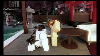 Pounding the fuck out of two rich roblox girls