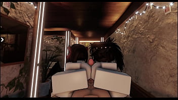 Pounding the fuck out of two rich roblox girls