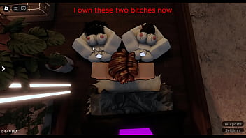 Pounding the fuck out of two rich roblox girls