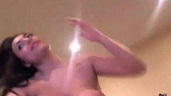 Huge tits girl plays with toy on webcam