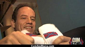 Big booty ebony gangbanged by white dudes 10