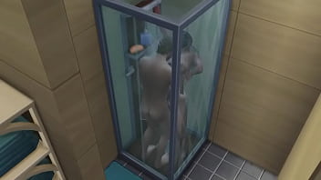 Жопастая мулатка соблазнила парня после бассейна