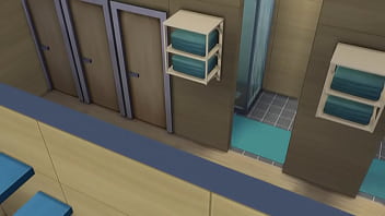 Жопастая мулатка соблазнила парня после бассейна