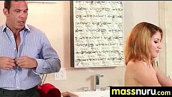 Slippery massage with happy end 13