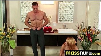Slippery massage with happy end 13