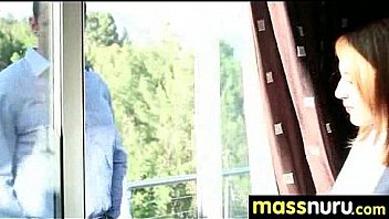 Slippery massage with happy end 13