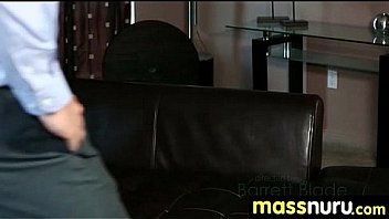 Slippery massage with happy end 13