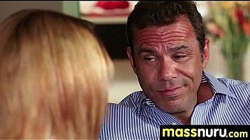 Slippery massage with happy end 13