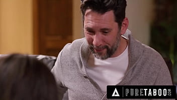 Submissive babe obeys to dominant dilf