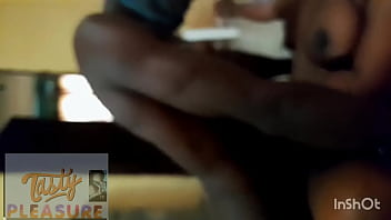 Raw fucking the visitor with creampie