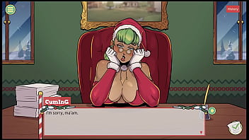 Claus' secret surprise xmas hentai game ep 1 naughty elf and sexy santa wife