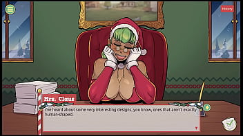 Claus' secret surprise xmas hentai game ep 1 naughty elf and sexy santa wife