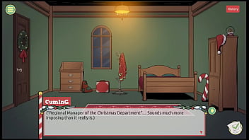 Claus' secret surprise xmas hentai game ep 1 naughty elf and sexy santa wife