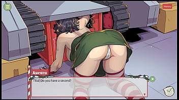 Claus' secret surprise xmas hentai game ep 1 naughty elf and sexy santa wife
