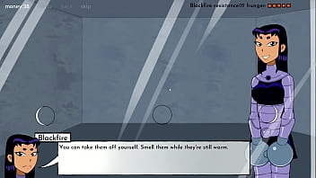 Blackfire gets caught and humiliated 18 titans ep 5